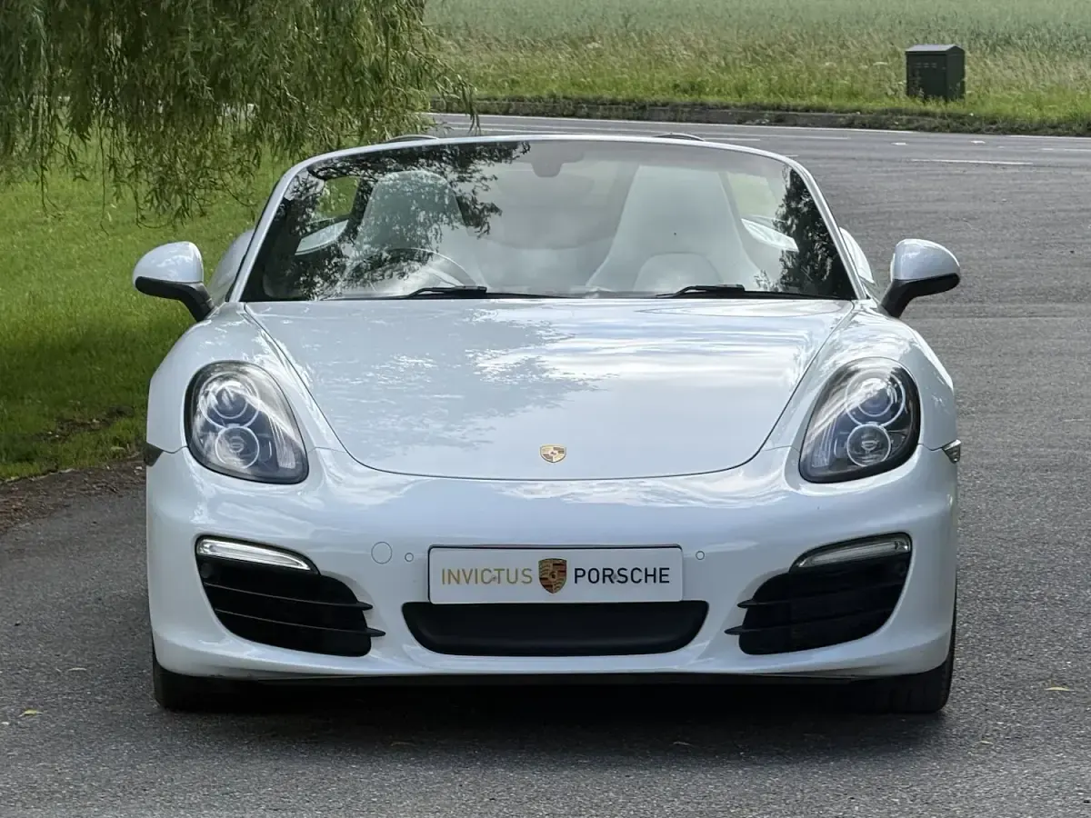 Used Porsche Boxster 2012 White Cabriolet