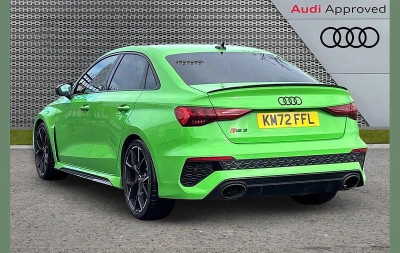 Used Audi RS3 Comfort 400 HP (294 kW) 2022 Green Sedan