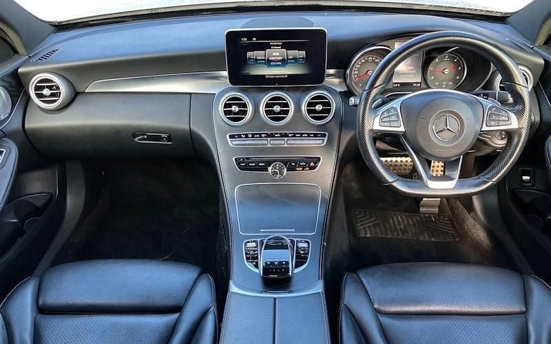 Used Mercedes C250 AMG Line Premium Plus 204 HP (150 kW) 2018 Silver Sedan