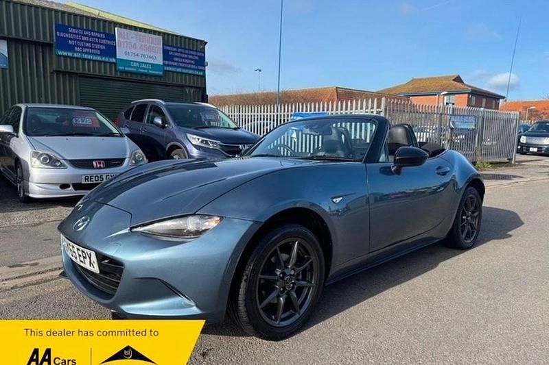 Used Mazda MX5 Inclusive 129 HP (94 kW) 2015 Blue Cabriolet