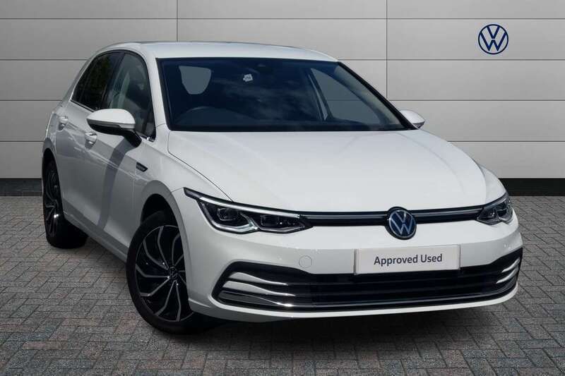 White Used 2023 VW Golf VIII Edition Hatchback | £20,399 (Fair price) - Image 1/4