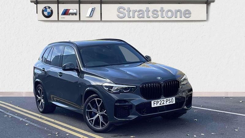 Grey Used 2022 BMW X5 M Sport SUV | £51,793 (Fair price) - Image 1/4