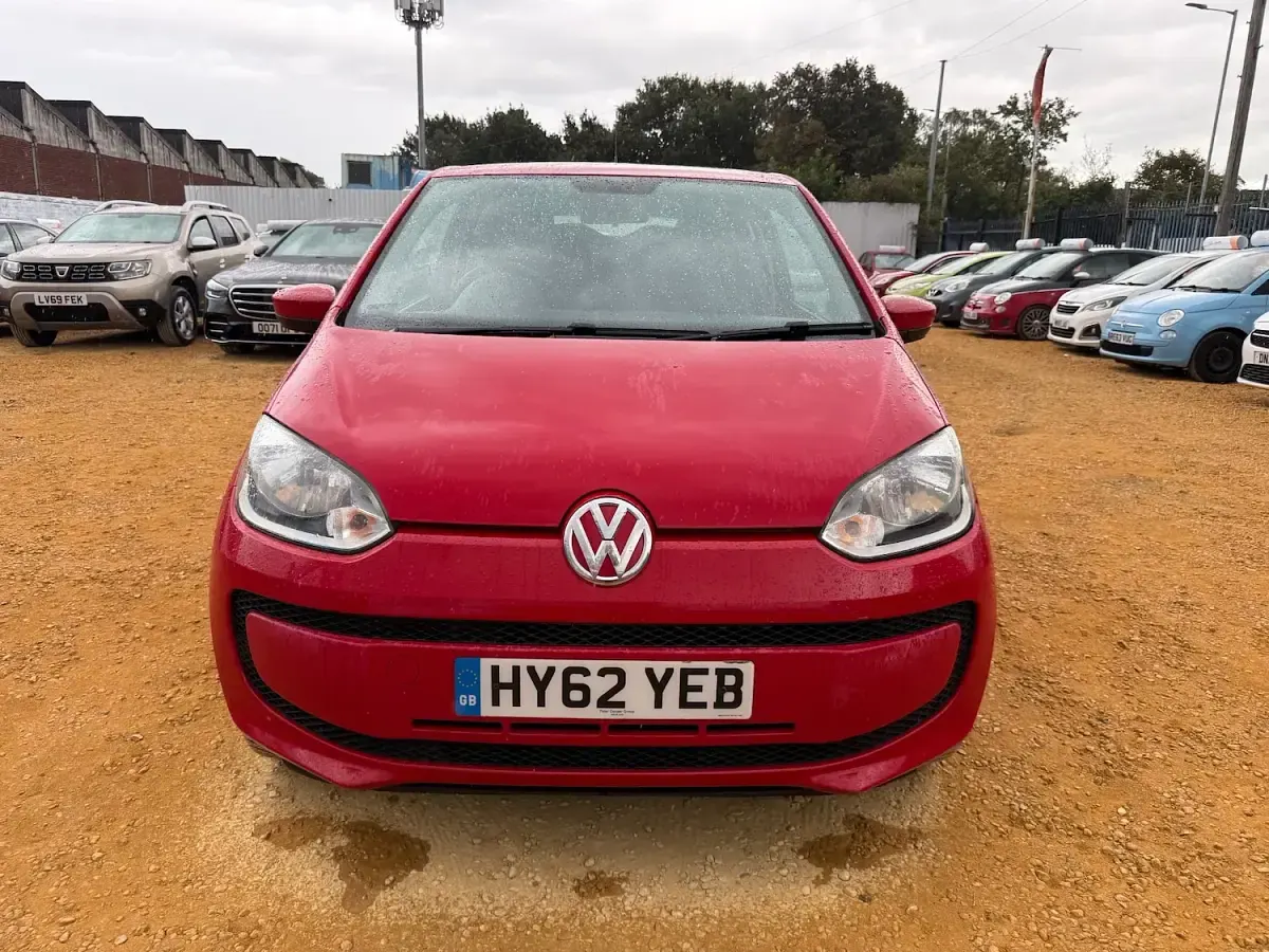 Used VW up! move up! 60 HP (44 kW) 2012 Red Hatchback