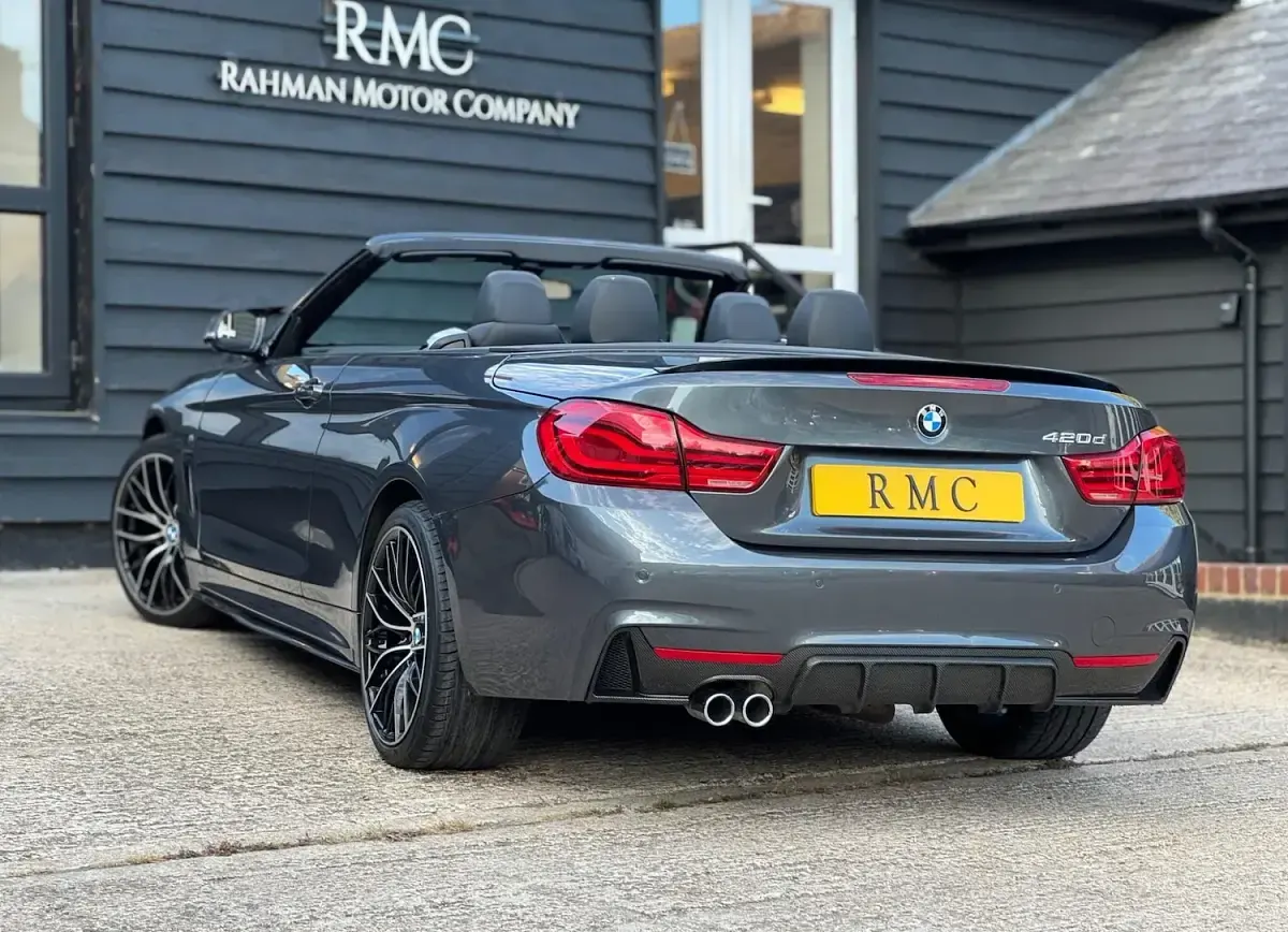 Used BMW 420 M Sport 190 HP (139 kW) 2019 Grey Cabriolet