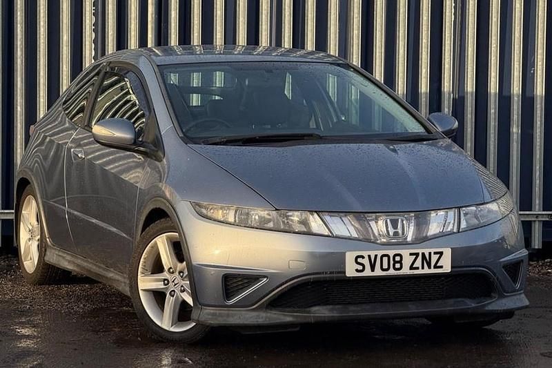 Used Honda Civic Type S 138 HP (101 kW) 2008 Blue Hatchback