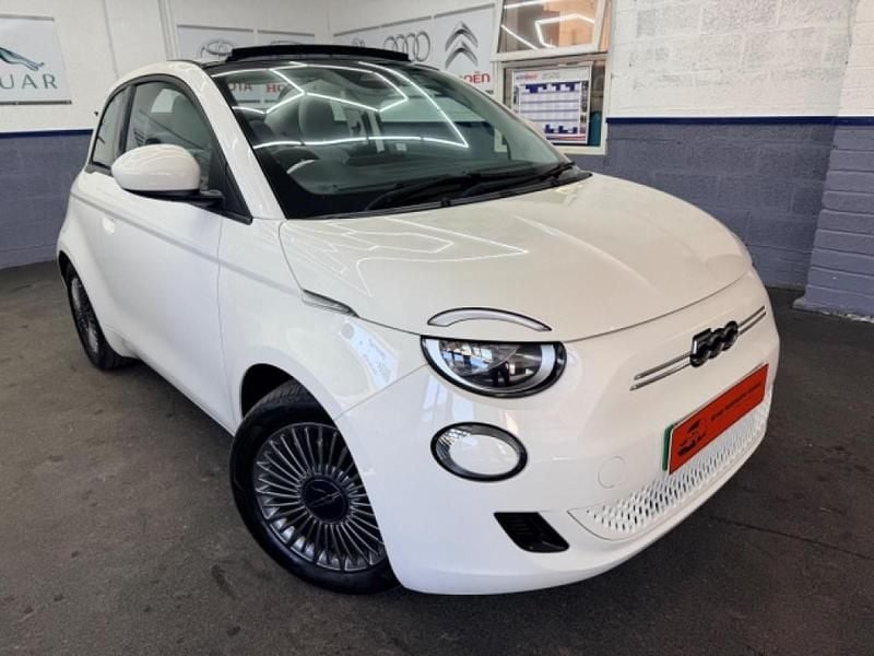 Second-hand Fiat 500e Star 86 kW (118 CP) 2022 Alb Cabrio