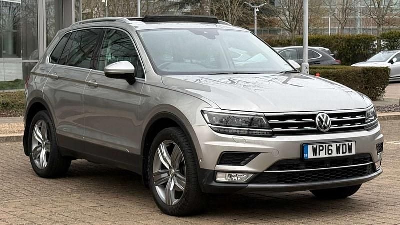 Used VW Tiguan SEL 2016 Silver SUV