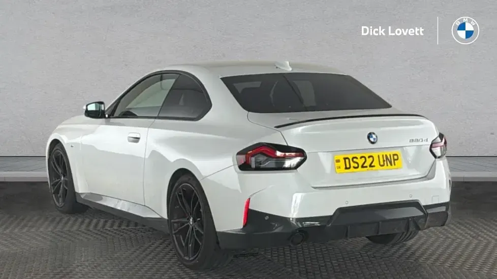 Used BMW 220 M Sport 190 HP (139 kW) 2022 White Coupe