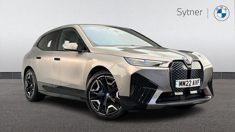 Grey Used 2022 BMW iX M Sport SUV | £33,500 (Fair price) - Image 1/4