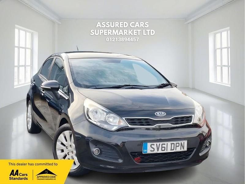 Black Used 2011 Kia Rio Hatchback | £3,495 (Fair price) - Image 1/3