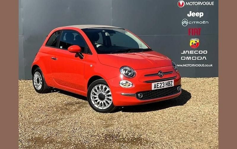 Used Fiat 500C 68 HP (50 kW) 2023 Orange Cabriolet