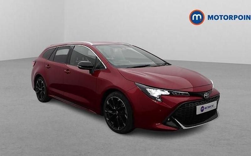 Red Used 2022 Toyota Corolla Sport Estate | £22,099 (Fair price) - Image 1/4