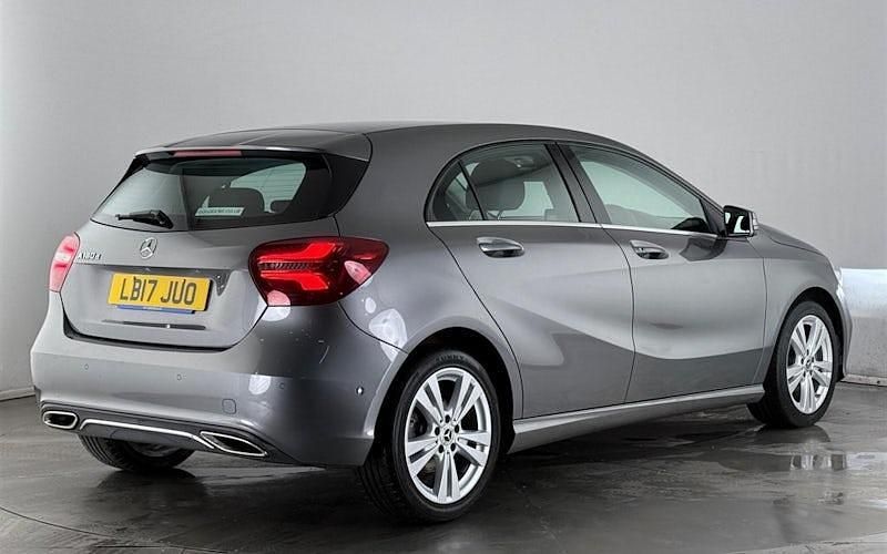 Used Mercedes A180 Premium 109 HP (80 kW) 2017 Grey Hatchback