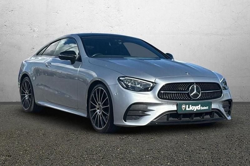 Silver Used 2022 Mercedes E300 AMG line Coupe | £33,460 (Fair price) - Image 1/1