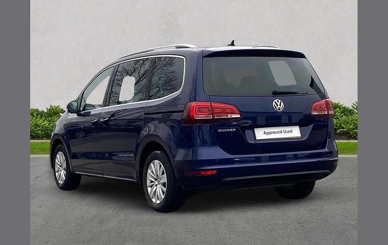 Used VW Sharan SE 147 HP (108 kW) 2021 Blue MPV