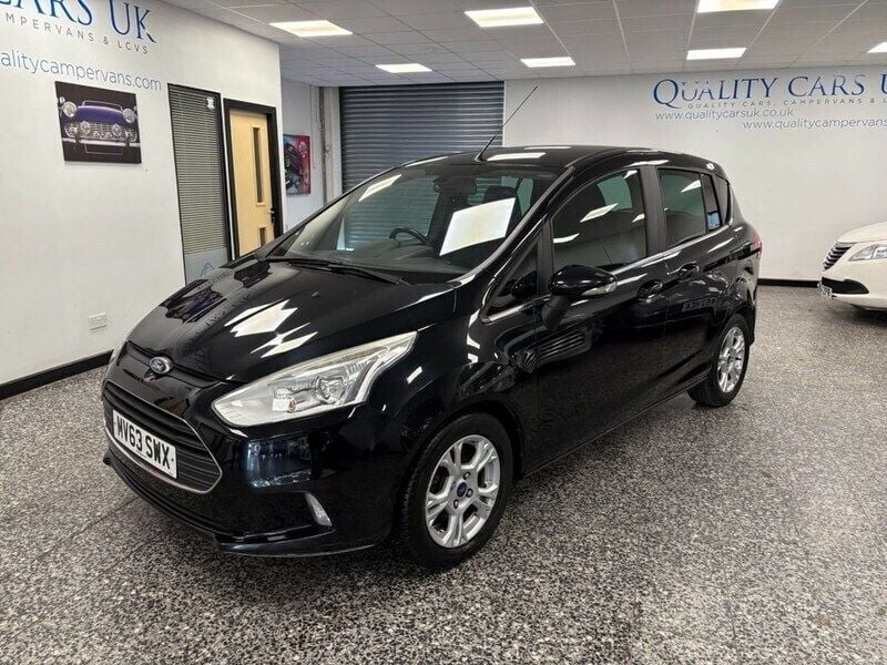 Black Used 2013 Ford B-MAX Zetec MPV | £4,299 (Fair price) - Image 1/4