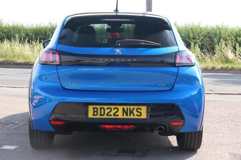 Blue Used 2022 Peugeot 208 Premium Hatchback | £13,364 (Good price) - Image 1/3
