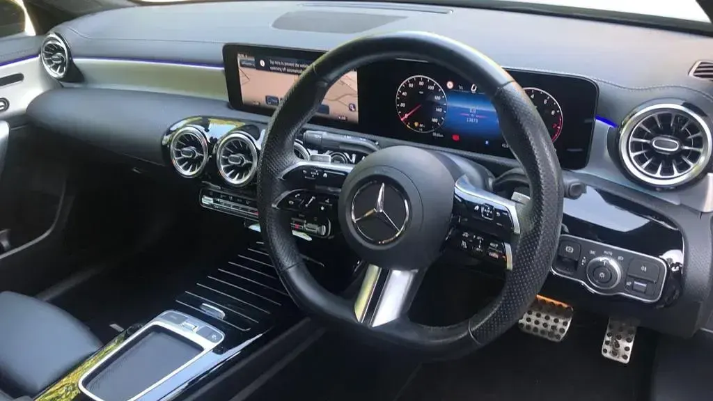 Used Mercedes CLA180 AMG line 2023 Grey Coupe
