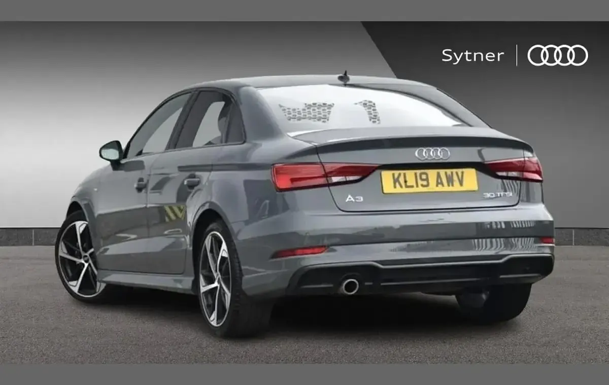 Used Audi A3 Black Edition 113 HP (83 kW) 2019 Grey Sedan