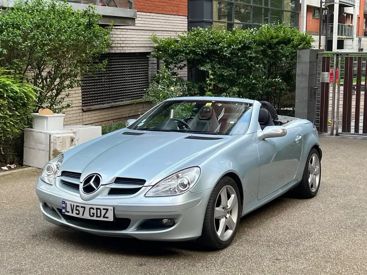 Used Mercedes SLK200 2007 Silver Cabriolet