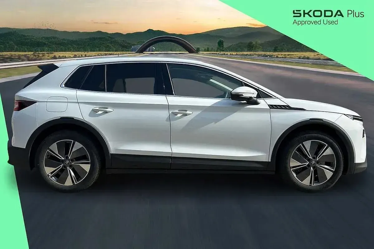 Used Skoda Elroq 154 kW (210 HP) 2025 Moon white metallic SUV