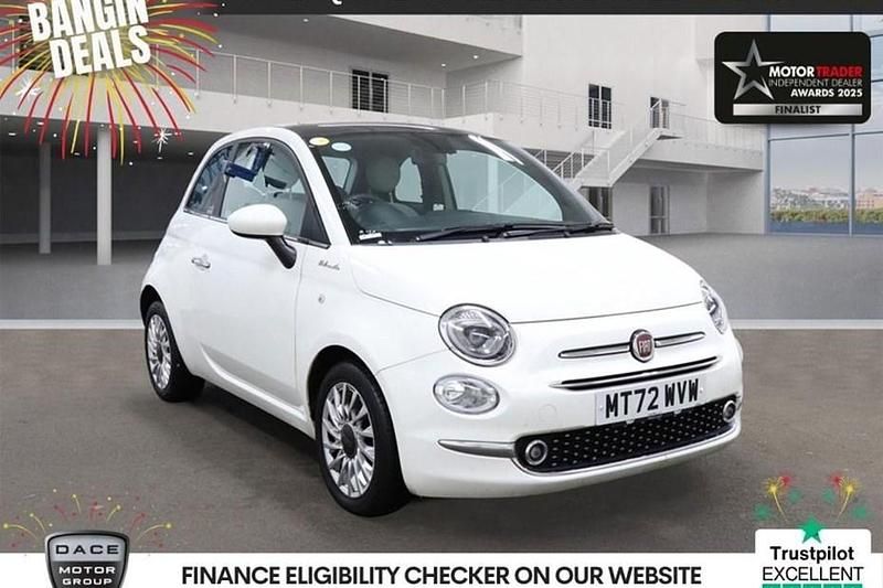 Used 2022 Fiat 500 Dolcevita Hatchback | £8,940 (Good price) - Image 1/1