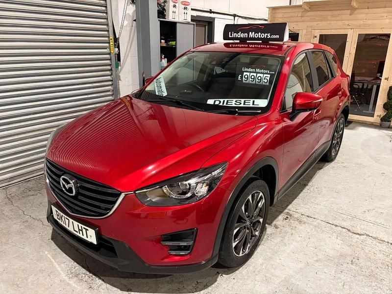 Red Used 2017 Mazda CX-5 Inclusive SUV | £9,995 (Fair price) - Image 1/4