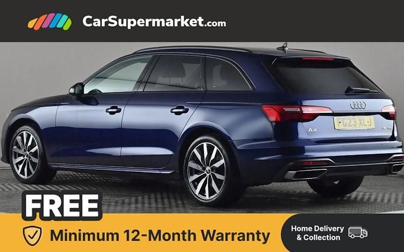 Used Audi A4 Sport 150 HP (110 kW) 2022 Blue Estate