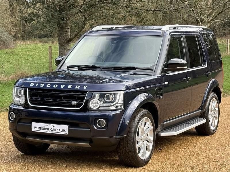 Used Land Rover Discovery 4 Landmark 256 HP (188 kW) 2016 Blue SUV