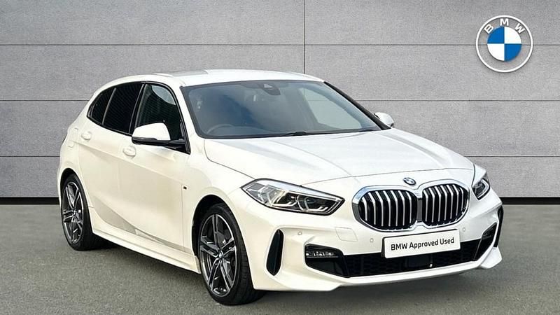 White Used 2021 BMW 116 M Sport Hatchback | £16,795 (Fair price) - Image 1/4