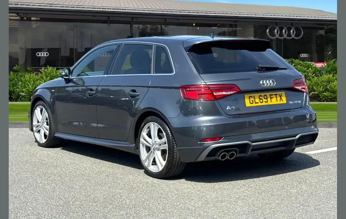 Used Audi A3 S-Line 147 HP (108 kW) 2019 Grey Sedan