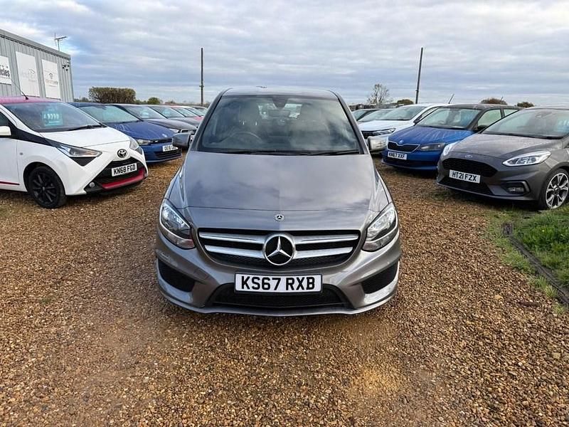 Used Mercedes B200 AMG line 136 HP (100 kW) 2017 Grey MPV