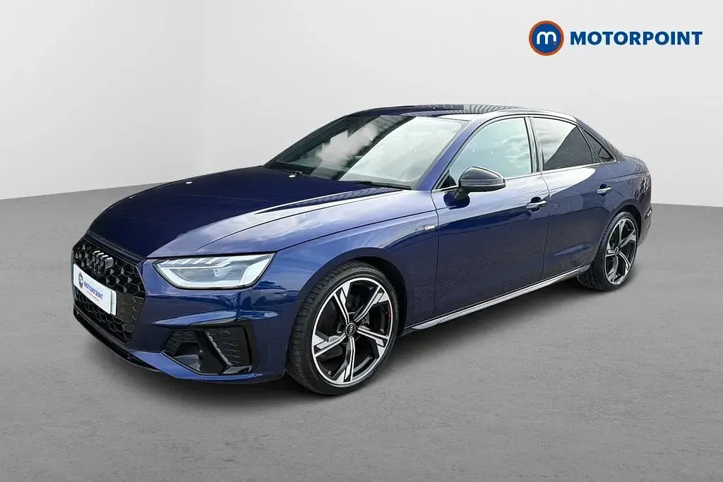 Used Audi A4 Black Edition 2023 Blue Sedan
