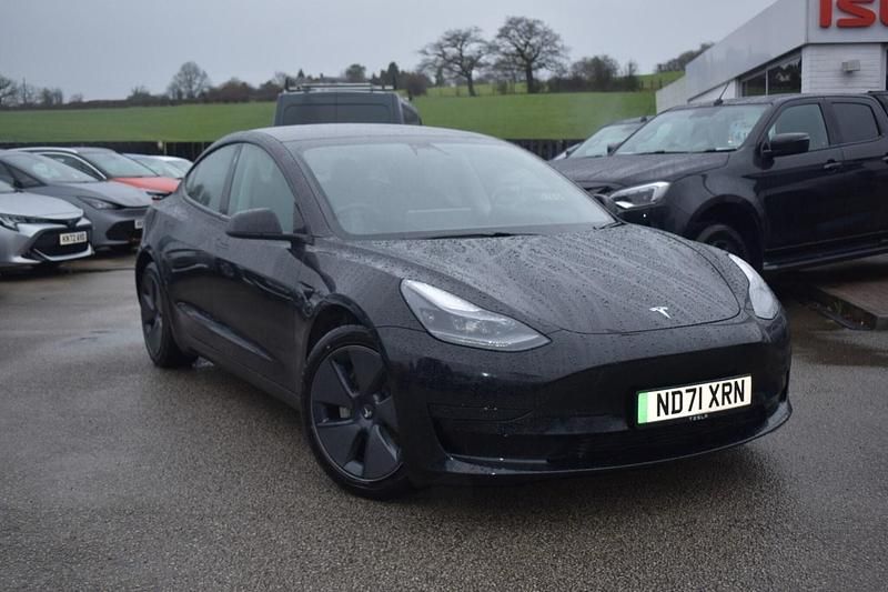 Used Tesla Model 3 Standard Range 366 kW (498 HP) 2021 Black Sedan