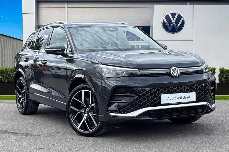 Grey Used 2025 VW Tiguan R-line SUV | £34,229 (A bit pricey) - Image 1/4