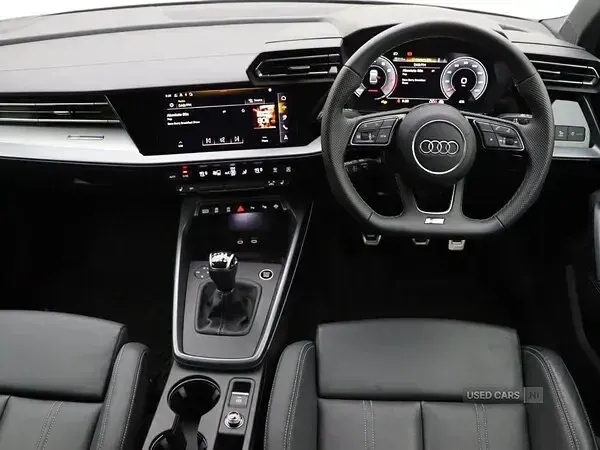 Used Audi A3 S-Line 150 HP (110 kW) 2025 White Sedan