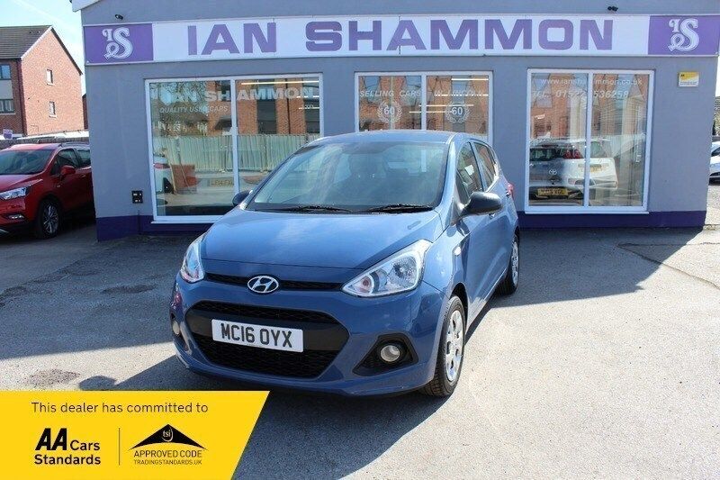 Blue Used 2016 Hyundai i10 Hatchback | £5,695 (Fair price) - Image 1/4