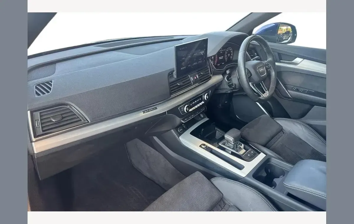 Used Audi Q5 S-Line 204 HP (150 kW) 2021 Blue SUV