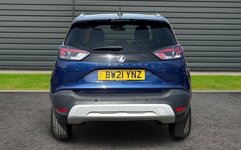Used Vauxhall Crossland SRi 83 HP (61 kW) 2021 Blue SUV