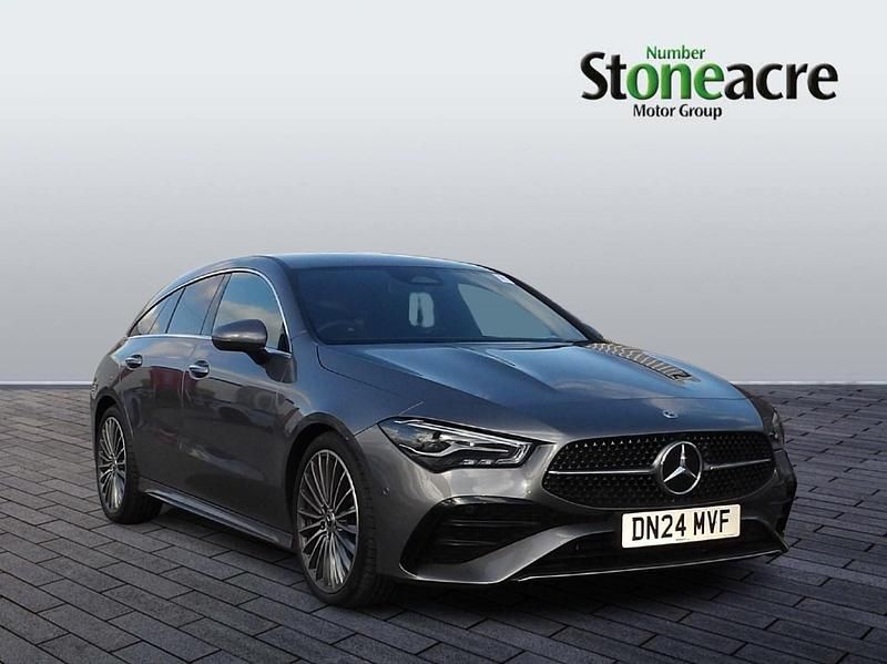 Grey Used 2024 Mercedes CLA200 AMG Line Premium Estate | £28,999 (A bit pricey) - Image 1/4