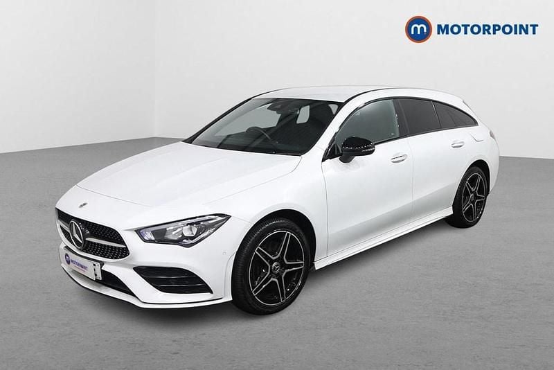 Used Mercedes CLA250e AMG Line Premium 2023 White Sedan