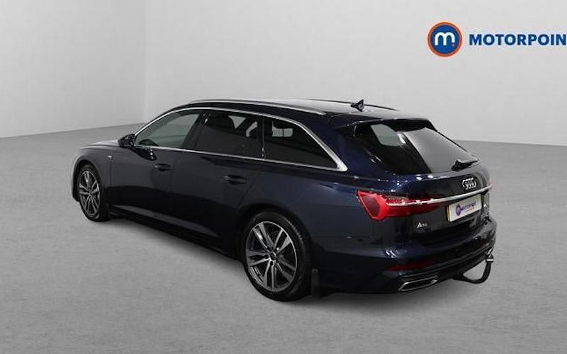 Used Audi A6 S-Line 204 HP (150 kW) 2023 Blue Estate