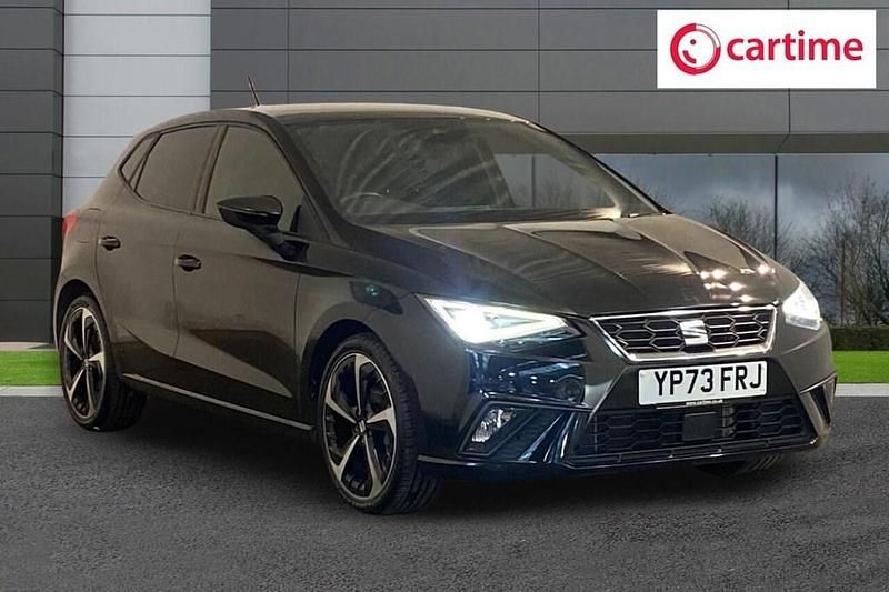 Used Seat Ibiza FR Sport 95 HP (69 kW) 2023 Black Hatchback