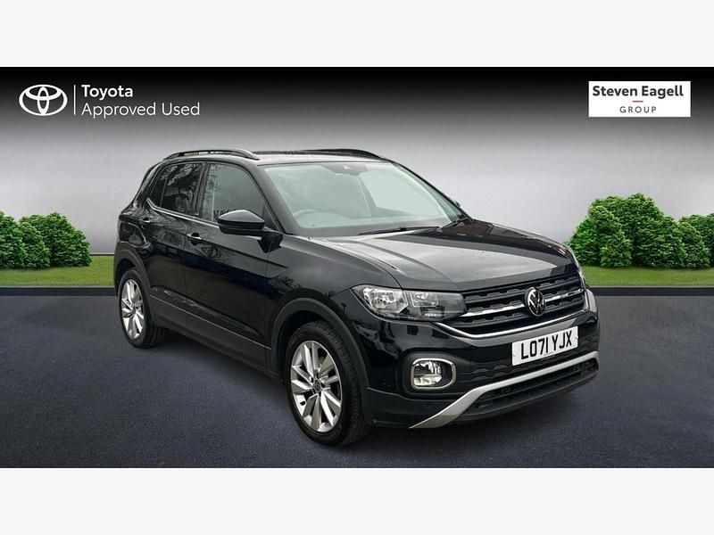Used VW T-Cross Active 2022 Black SUV