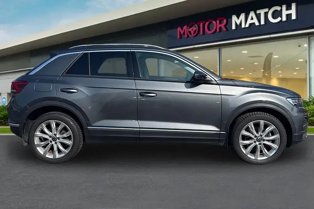 Usado VW T-Roc SEL 2021 Cinzento SUV
