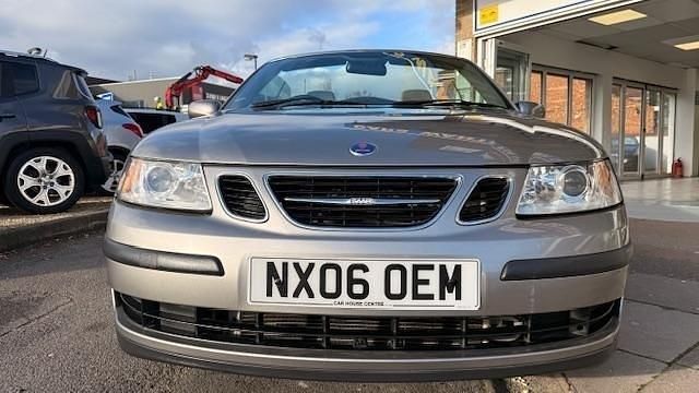 Used Saab 9-3 Cabriolet Linear 2006 Parchment silver metallic Cabriolet