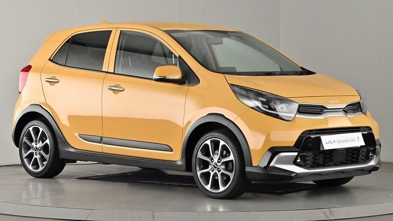 Yellow Used 2023 Kia Picanto X-Line Hatchback | £14,950 (Fair price) - Image 1/4
