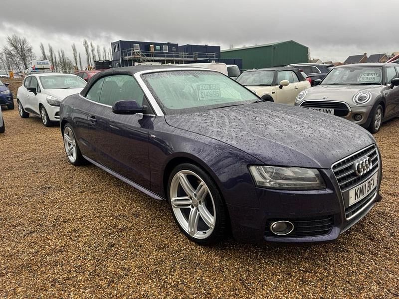 Used Audi A5 Cabriolet S-Line 2011 Purple Cabriolet