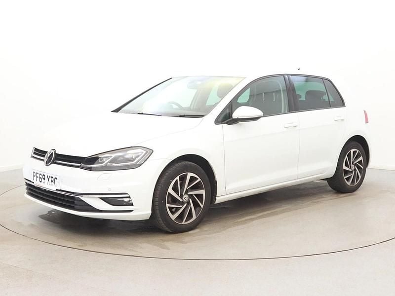 Used VW Golf VII Edition 115 HP (84 kW) 2020 White Hatchback