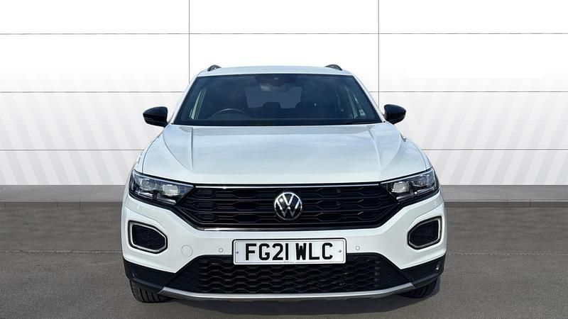 Used VW T-Roc Black Edition 110 HP (80 kW) 2021 White SUV